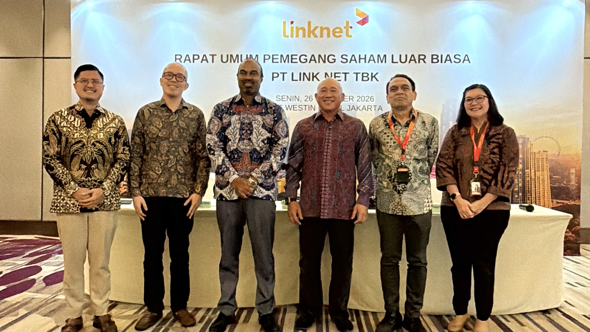 Linknet Perkuat Kepemimpinan, Siap Jalankan Rencana Strategis